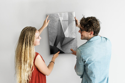 Dry erase board magnetic Modern photo display board