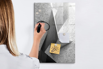 Dry erase board magnetic Modern photo display board