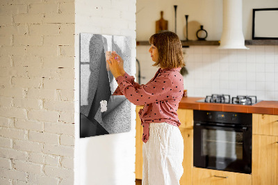 Dry erase board magnetic Modern photo display board