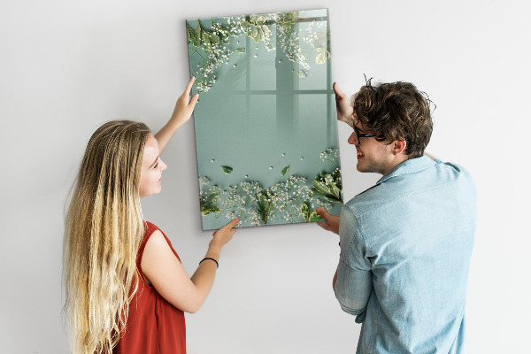 Dry erase board magnetic A creative place for memories and photos