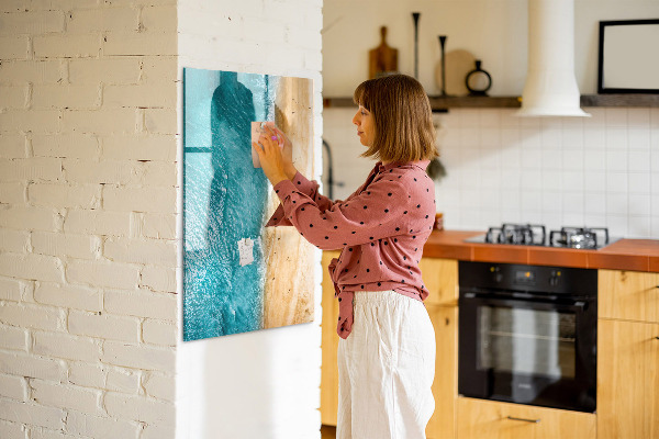 Dry erase board magnetic Reminders from a seaside holiday