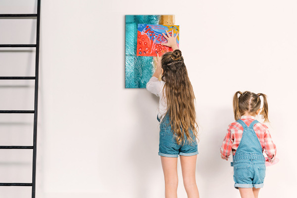 Dry erase board magnetic Reminders from a seaside holiday