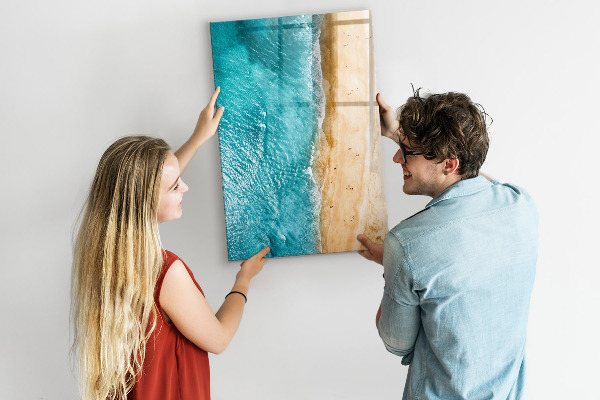Dry erase board magnetic Reminders from a seaside holiday