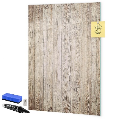 Magnetic dry erase board Photo organizer on the wall