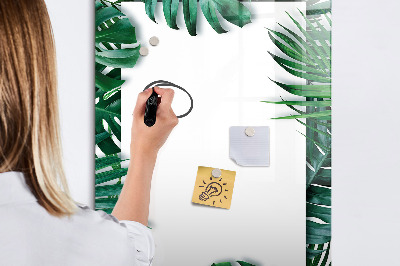 Dry erase board magnetic Green board for presenting photos