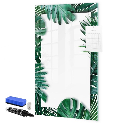Dry erase board magnetic Green board for presenting photos
