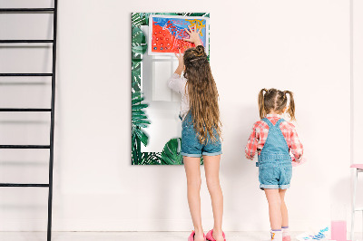 Dry erase board magnetic Green board for presenting photos