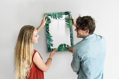 Dry erase board magnetic Green board for presenting photos