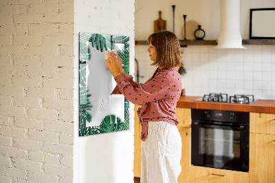 Dry erase board magnetic Green board for presenting photos