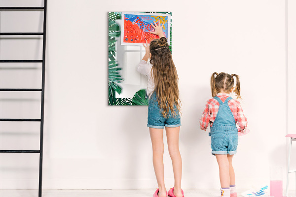 Dry erase board magnetic Green board for presenting photos
