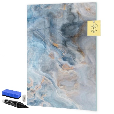 Dry erase board magnetic Modern board for notes and photos