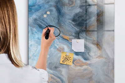 Dry erase board magnetic Modern board for notes and photos