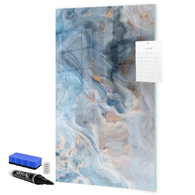 Dry erase board magnetic Modern board for notes and photos