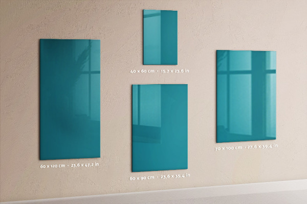 Dry erase board magnetic Modern board for notes and photos