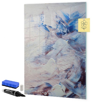 Magnetic dry erase board A creative space for memories and notes