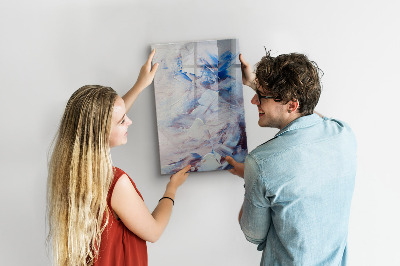 Magnetic dry erase board A creative space for memories and notes