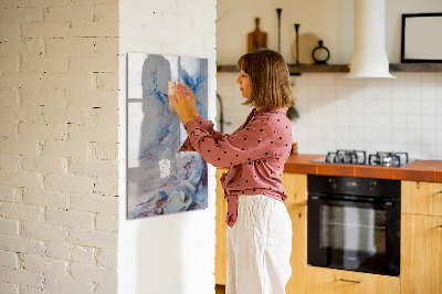 Magnetic dry erase board A creative space for memories and notes