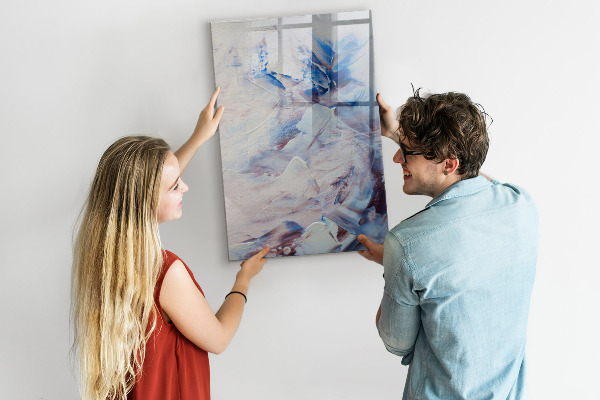 Magnetic dry erase board A creative space for memories and notes