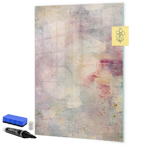Dry erase board magnetic Creative board for photos and notes