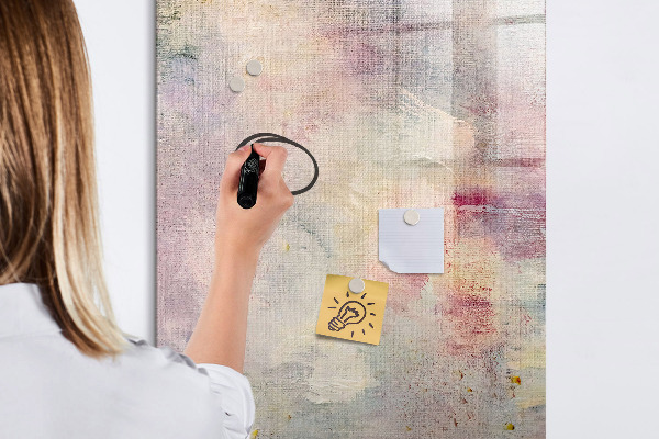 Dry erase board magnetic Creative board for photos and notes