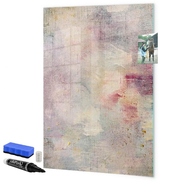 Dry erase board magnetic Creative board for photos and notes