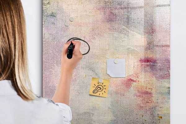 Dry erase board magnetic Creative board for photos and notes