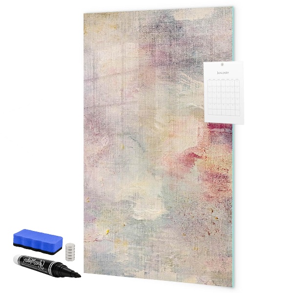 Dry erase board magnetic Creative board for photos and notes