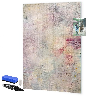Dry erase board magnetic Creative board for photos and notes