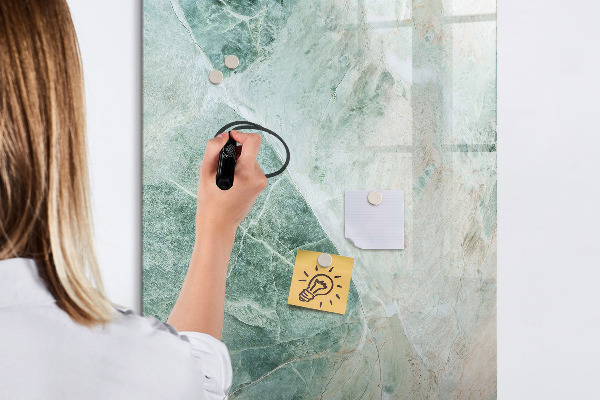 Dry erase board magnetic Magnetic board for photos and notes