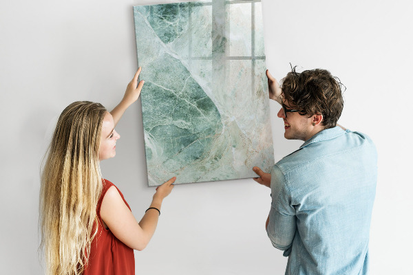 Dry erase board magnetic Magnetic board for photos and notes