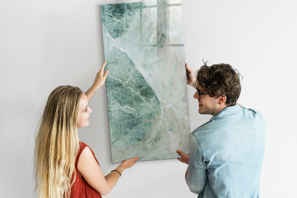Dry erase board magnetic Magnetic board for photos and notes
