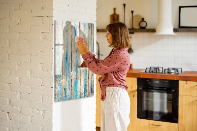 Dry erase board magnetic Stylish board for photos and notes
