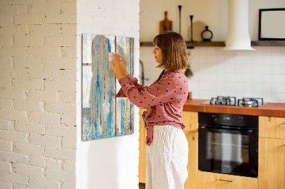 Dry erase board magnetic Stylish board for photos and notes