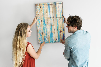 Dry erase board magnetic Stylish board for photos and notes
