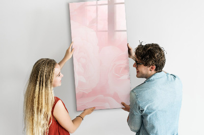 Dry erase board magnetic Stylish board for photos and notes