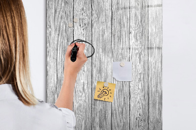 Dry erase board magnetic Stylish board for photos and notes