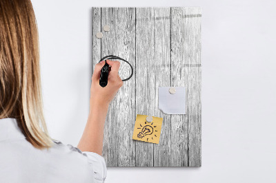 Dry erase board magnetic Stylish board for photos and notes