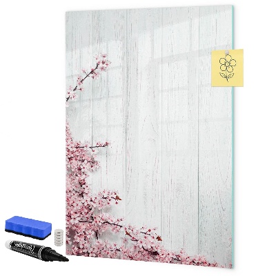 Magnetic dry erase board A creative space for photos and notes