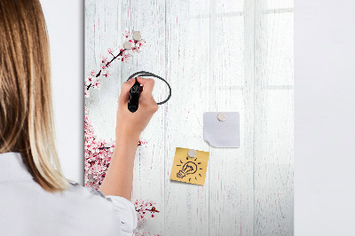 Magnetic dry erase board A creative space for photos and notes