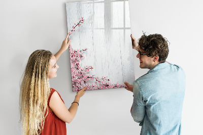 Magnetic dry erase board A creative space for photos and notes
