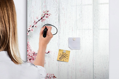 Magnetic dry erase board A creative space for photos and notes