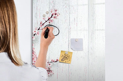 Magnetic dry erase board A creative space for photos and notes