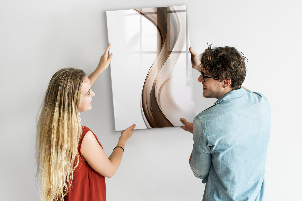 Dry erase board magnetic A stylish board for notes and photos