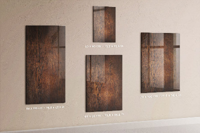 Magnetic dry erase board Stylish board for photos and notes