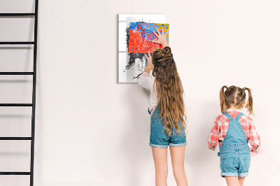 Dry erase board magnetic Inspirations with love and hope