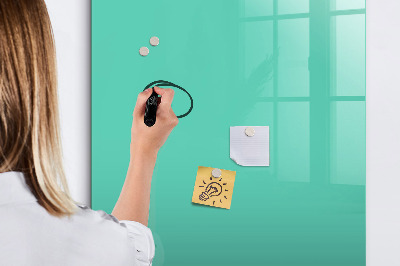 Dry erase board magnetic A colorful board for photos and notes