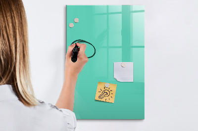 Dry erase board magnetic A colorful board for photos and notes