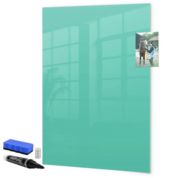 Dry erase board magnetic A colorful board for photos and notes