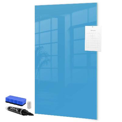 Magnetic dry erase board A colorful board for notes and photos