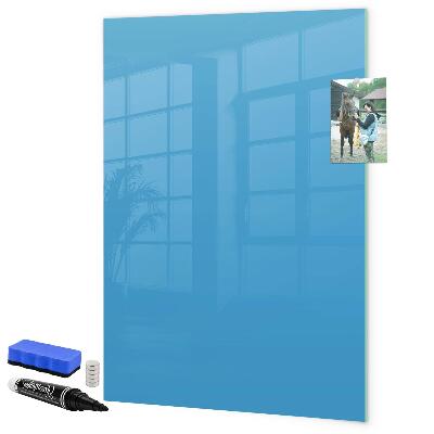 Magnetic dry erase board A colorful board for notes and photos